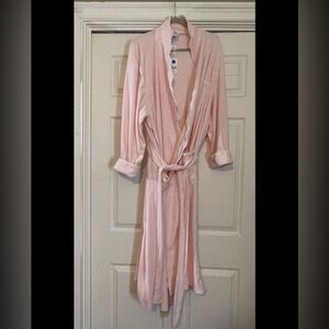 New Sea Island Georgia Women’s Long Scallop Lightweight Robe XXL Pink $206